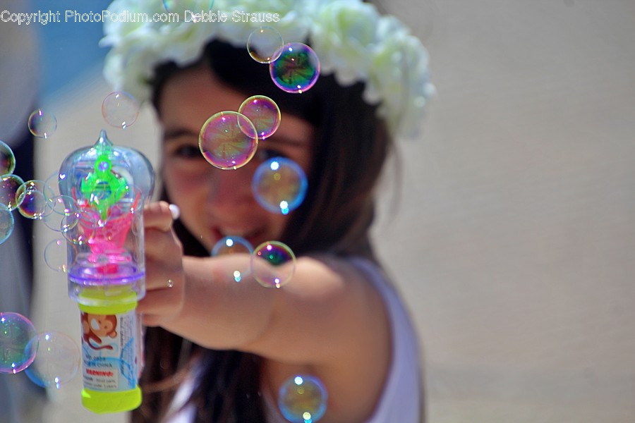 Bubble, Sphere, Person, Human, Finger
