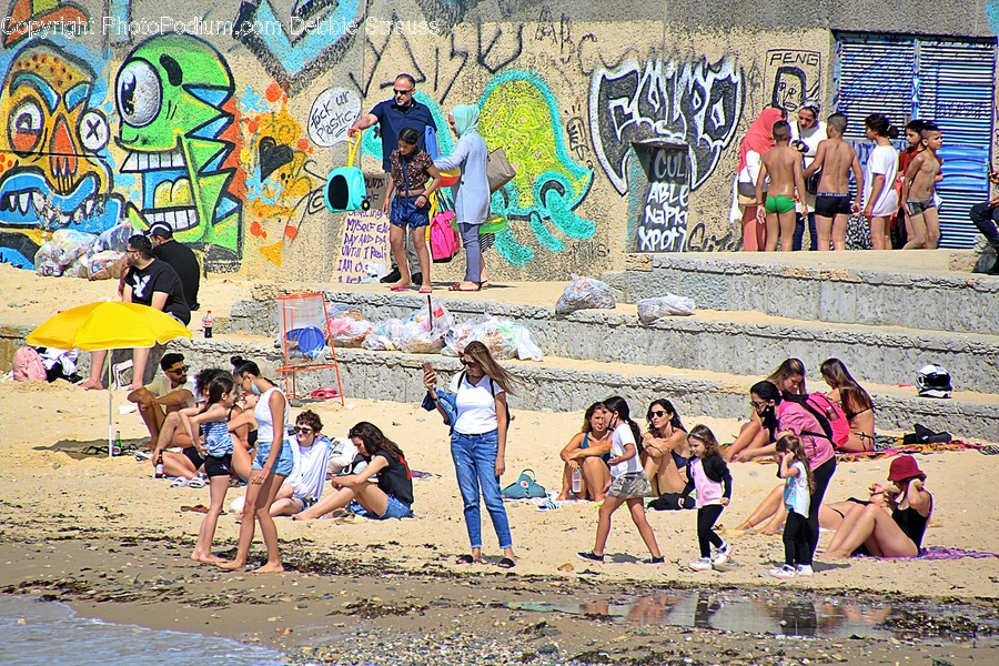 Person, Human, Art, Clothing, Shorts