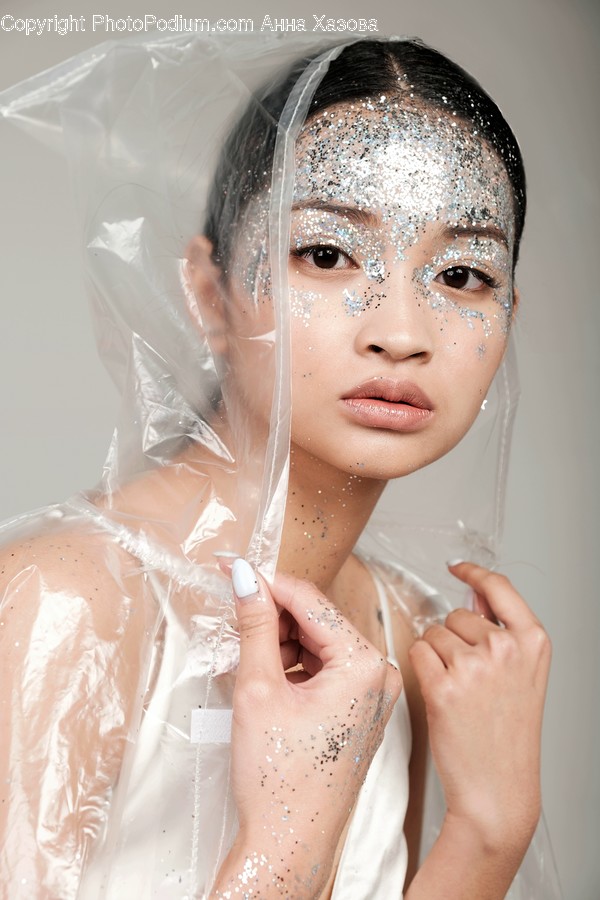 Plastic Wrap, Person, Human