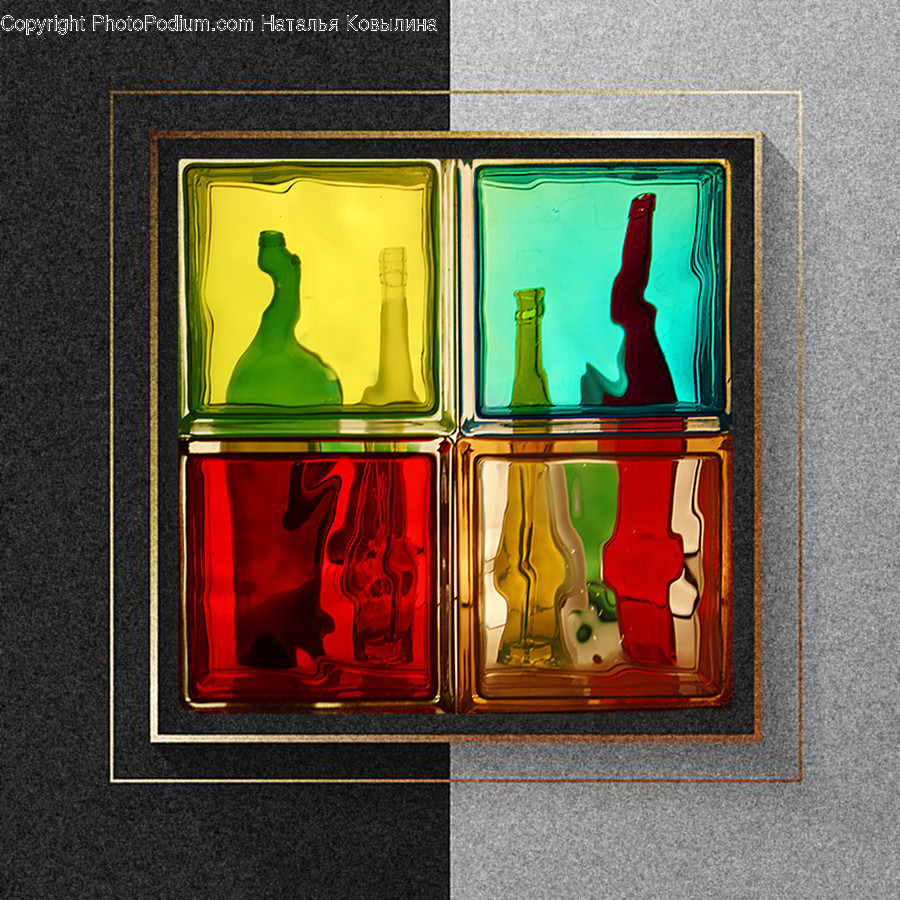 Art, Window, Poultry, Animal, Chicken