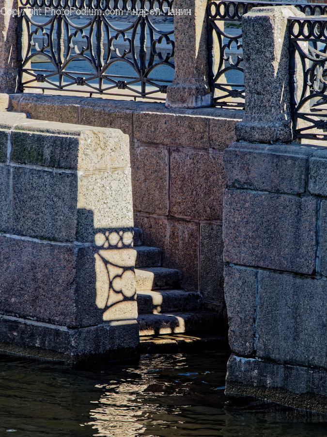 Banister, Handrail, Walkway, Path, Railing
