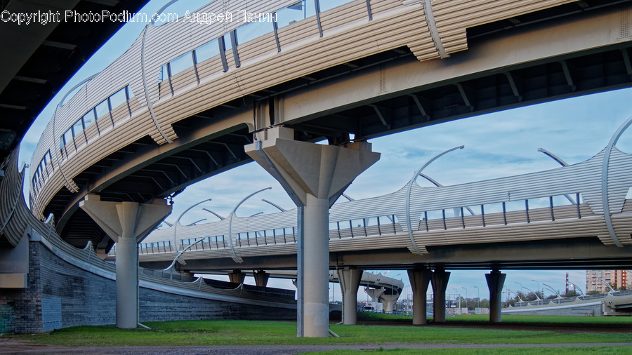 Road, Freeway, Overpass, Highway