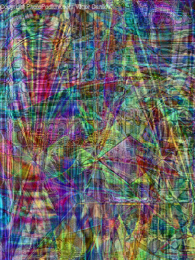 Art, Modern Art, Rug, Mosaic, Tile