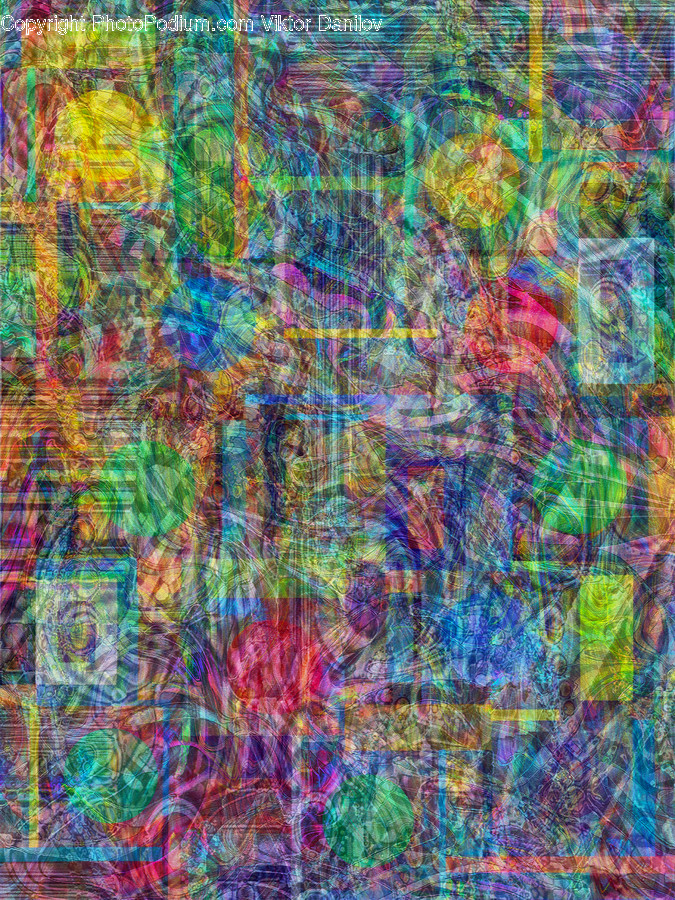 Art, Painting, Ornament, Tapestry, Modern Art