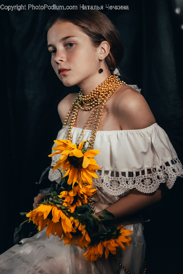 Plant, Human, Person, Blossom, Flower