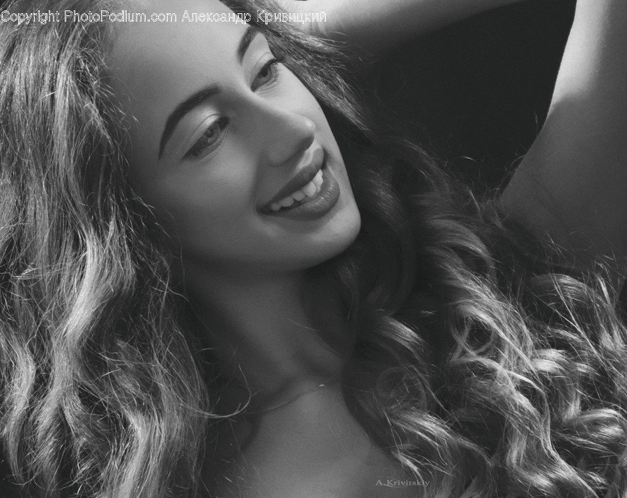 Person, Human, Face, Smile, Female
