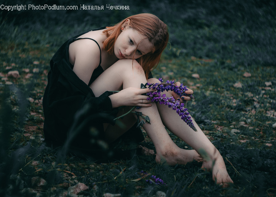 Human, Person, Plant, Finger, Flower