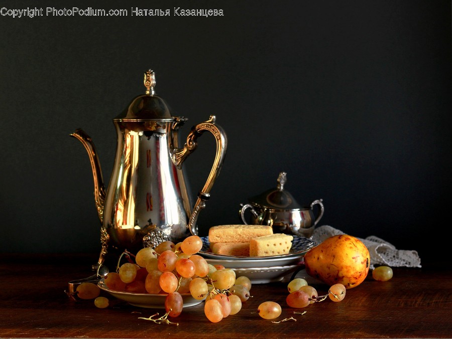 Plant, Produce, Food, Fruit, Pottery