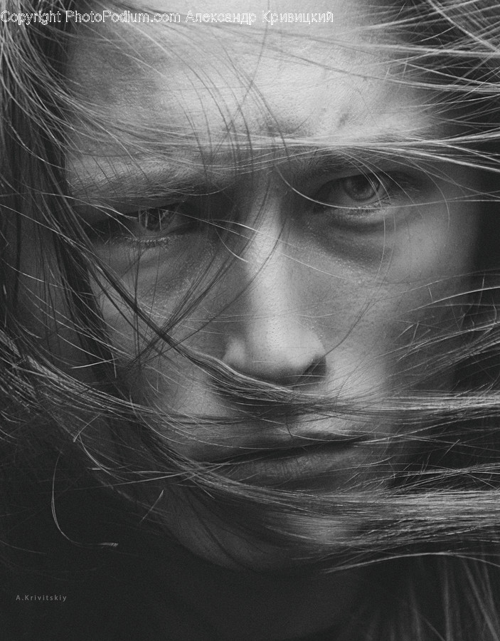 Human, Person, Face, Head, Portrait