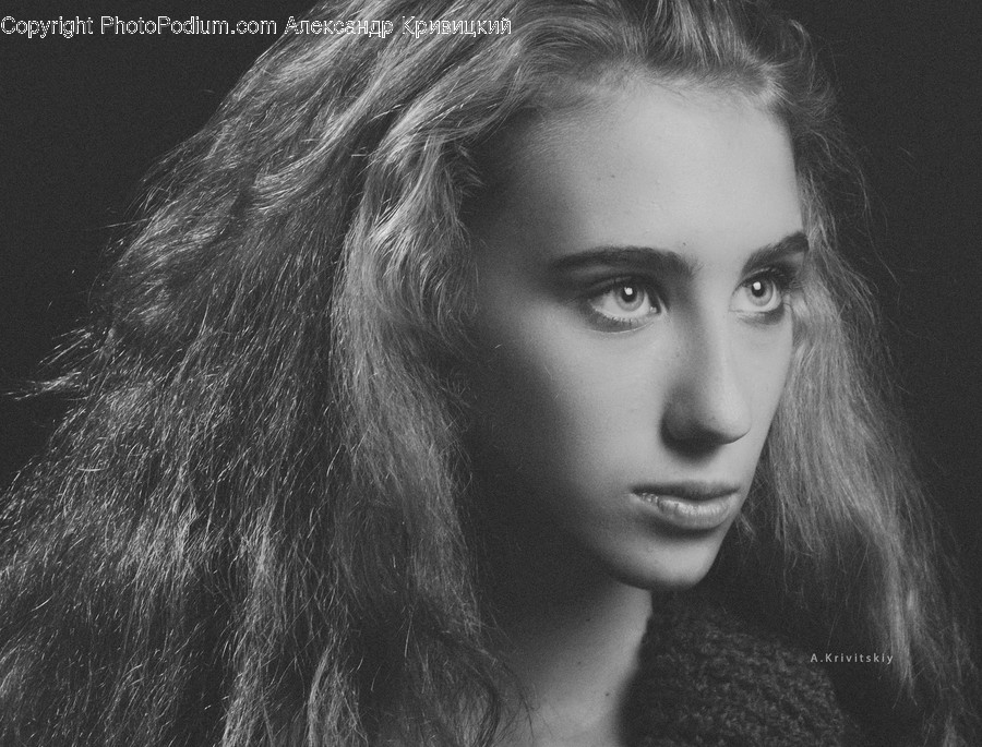 Person, Human, Face, Portrait, Photo