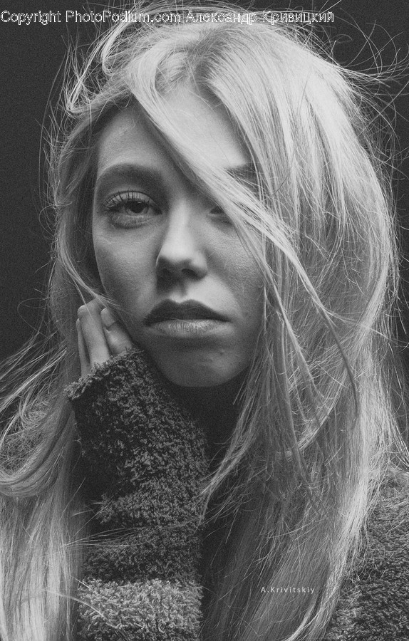 Face, Human, Person, Female, Photography