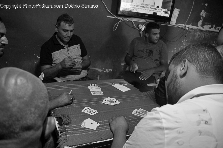 Person, Human, Gambling, Game, Screen