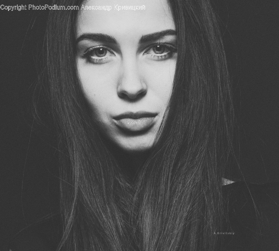 Face, Human, Person, Hair, Black Hair