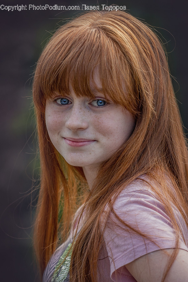 Person, Human, Face, Freckle, Female