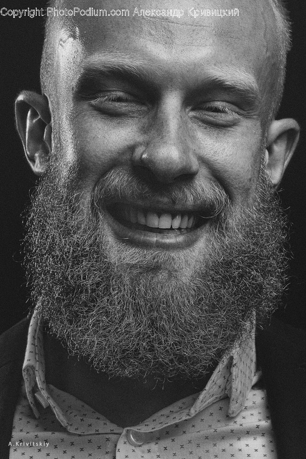 Person, Human, Face, Beard