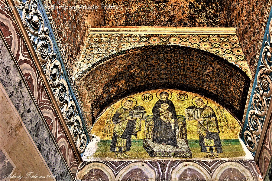 Building, Architecture, Apse, Rug, Person