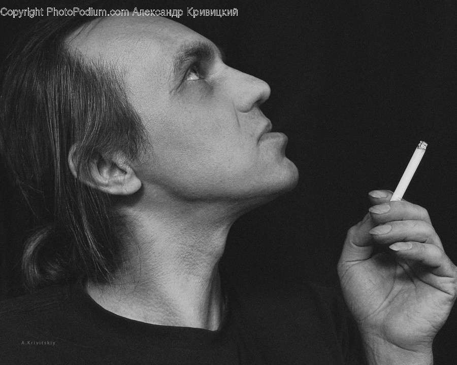 Person, Human, Finger, Smoke, Smoking