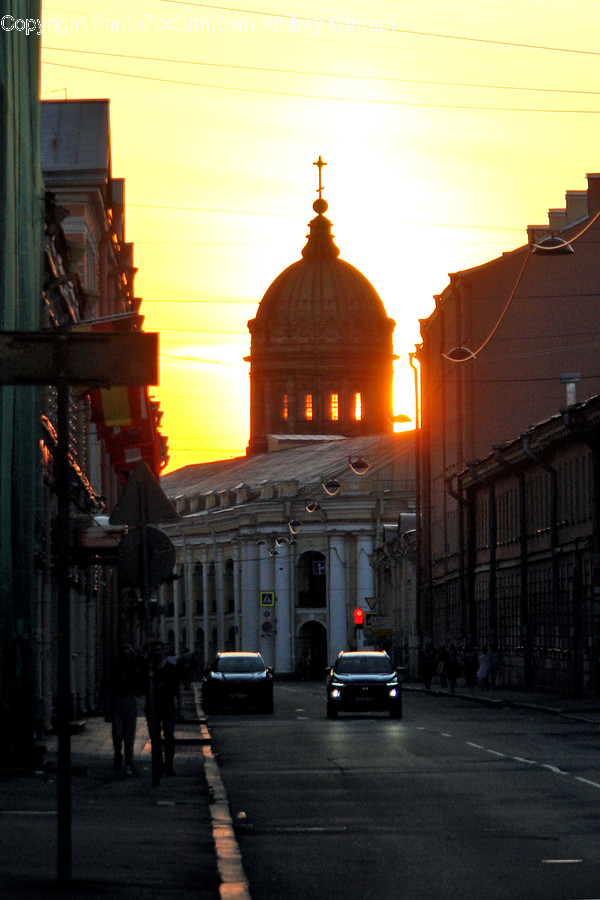 Building, Architecture, Dome, Automobile, Car