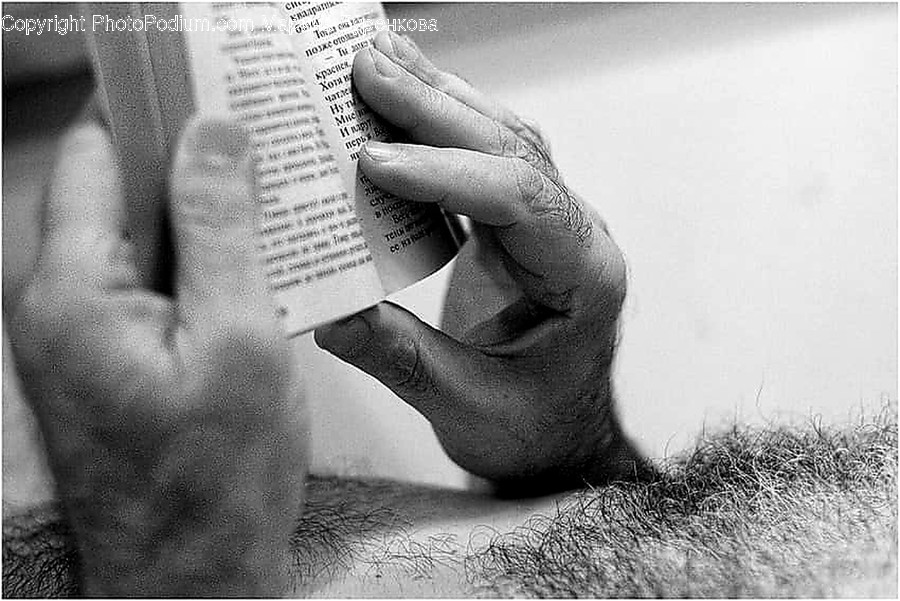 Human, Person, Reading, Tattoo, Skin