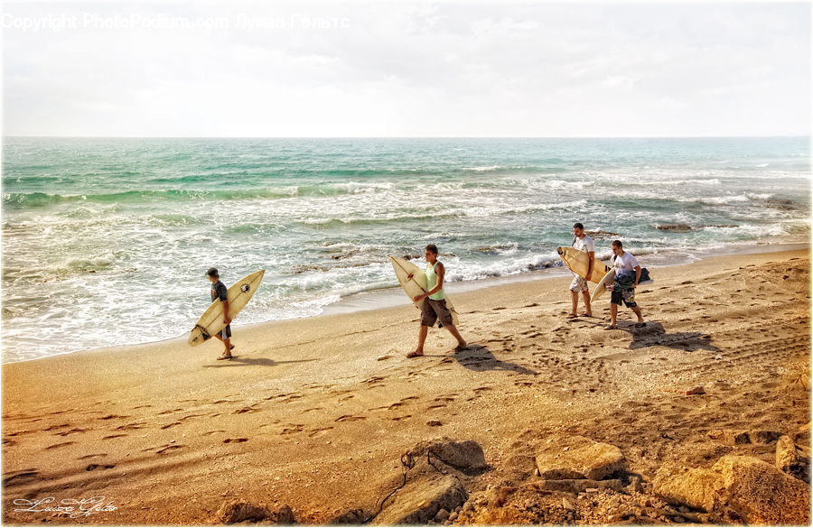 Beach, Coast, Outdoors, Sea, Water, Sand, Soil