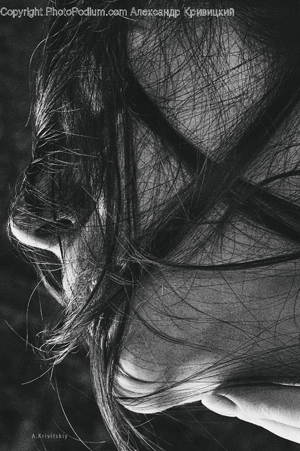 Person, Human, Face, Skin, Painting