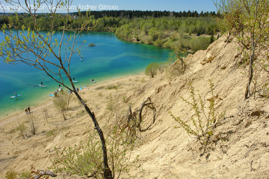Nature, Outdoors, Water, Shoreline, Land