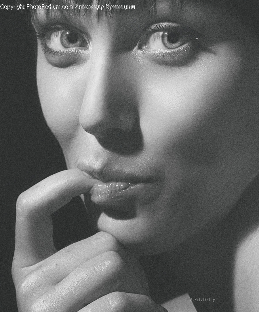 Human, Face, Person, Finger, Smoke