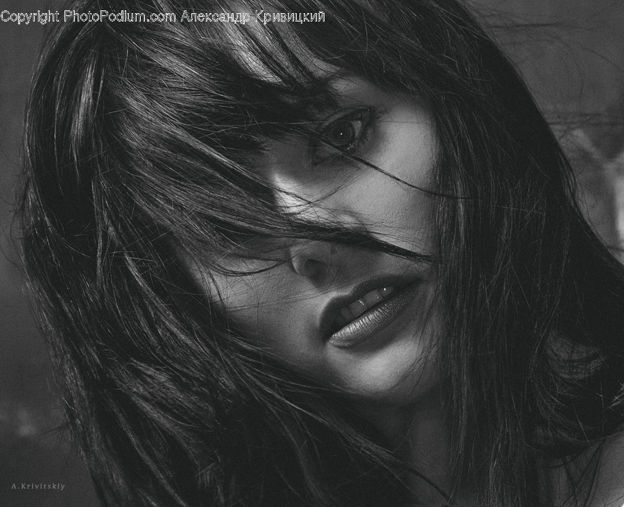 Face, Person, Human, Hair, Female