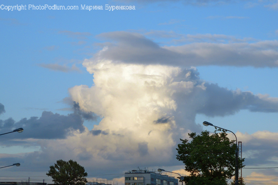 Nature, Weather, Sky, Outdoors, Cumulus