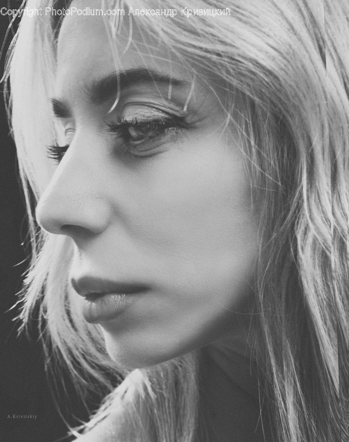 Face, Person, Human, Female, Head