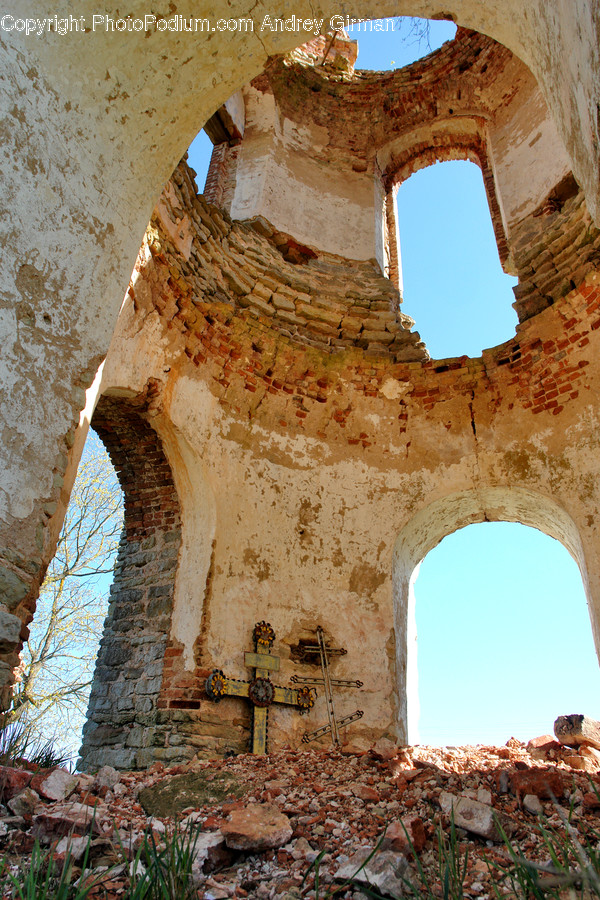 Ruins, Archaeology, Crypt
