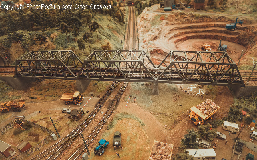 Person, Human, Building, Bridge, Metropolis