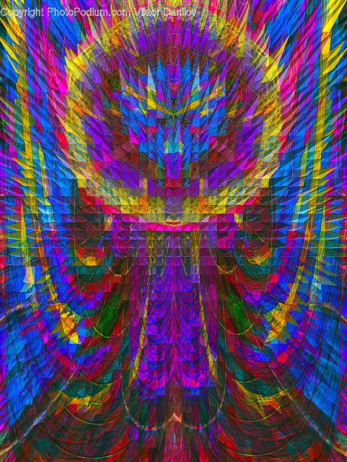 Ornament, Pattern, Painting, Art, Fractal