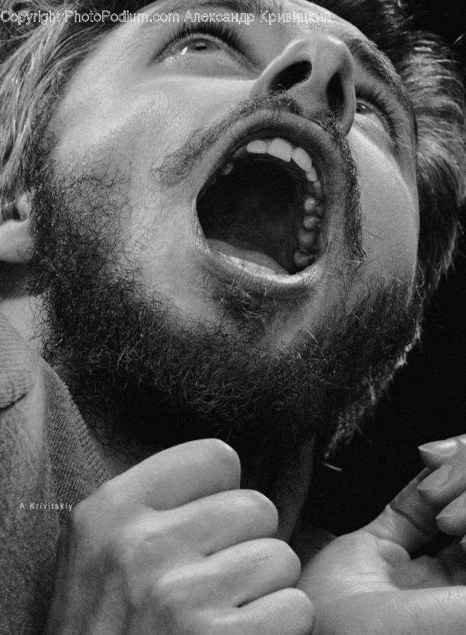 Person, Human, Face, Beard, Head