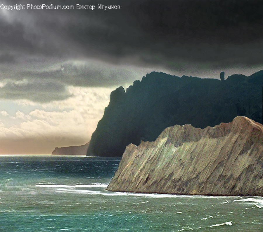 Promontory, Nature, Cliff, Outdoors, Ocean