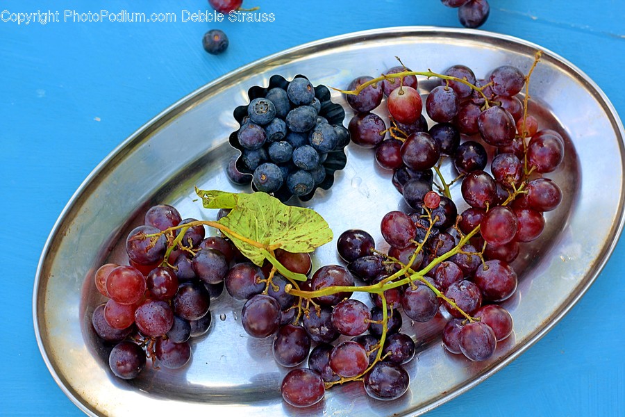 Plant, Fruit, Grapes, Food, Blueberry