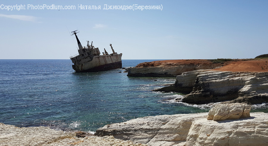 Vehicle, Boat, Transportation, Promontory, Ship