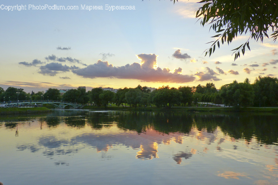 Nature, Outdoors, Water, Lake, Dawn