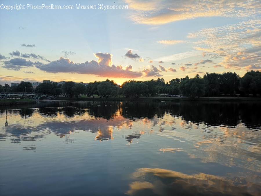 Nature, Outdoors, Water, Land, Lake