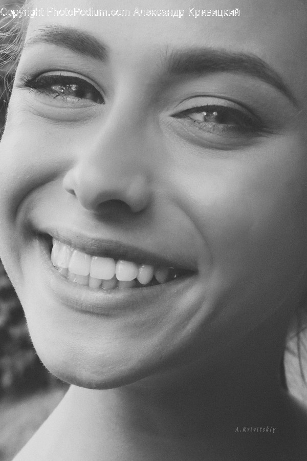 Person, Human, Face, Smile, Laughing