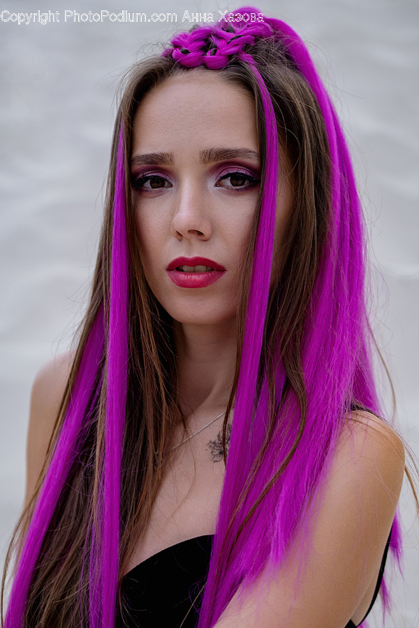 Human, Person, Hair, Dye, Face