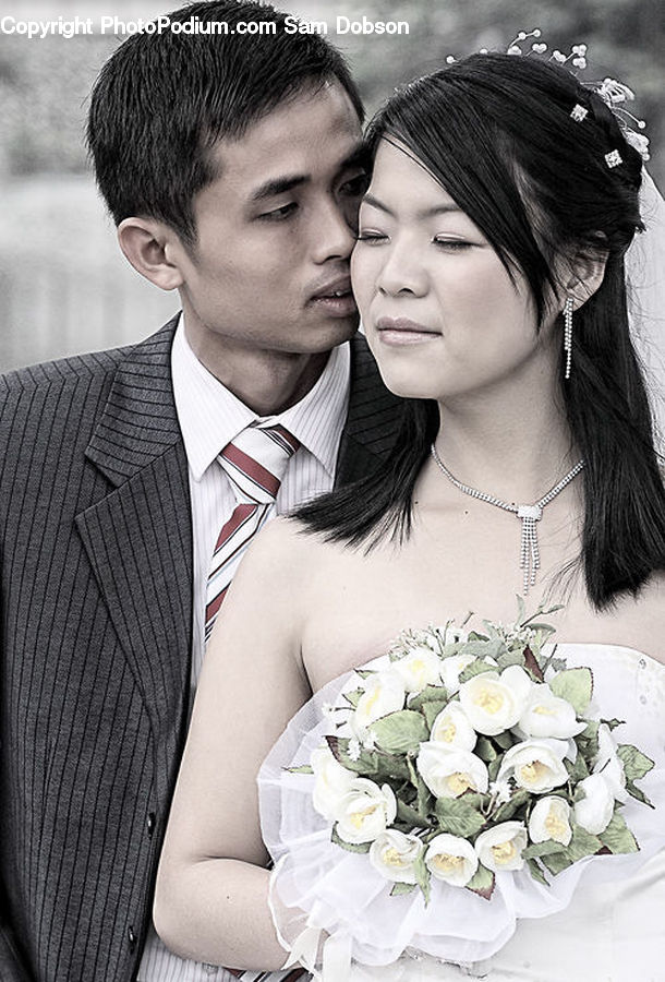 People, Person, Human, Bride, Gown, Wedding, Accessories