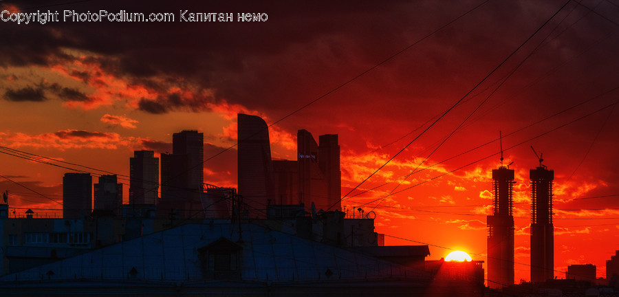 Nature, Building, Outdoors, Factory, Sky