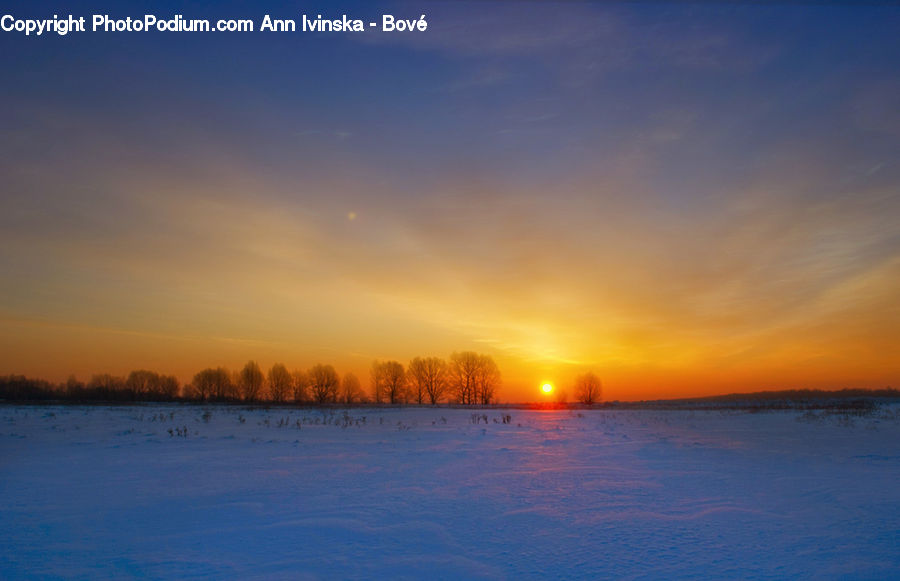 Dawn, Dusk, Sky, Sunrise, Sunset, Red Sky, Outdoors