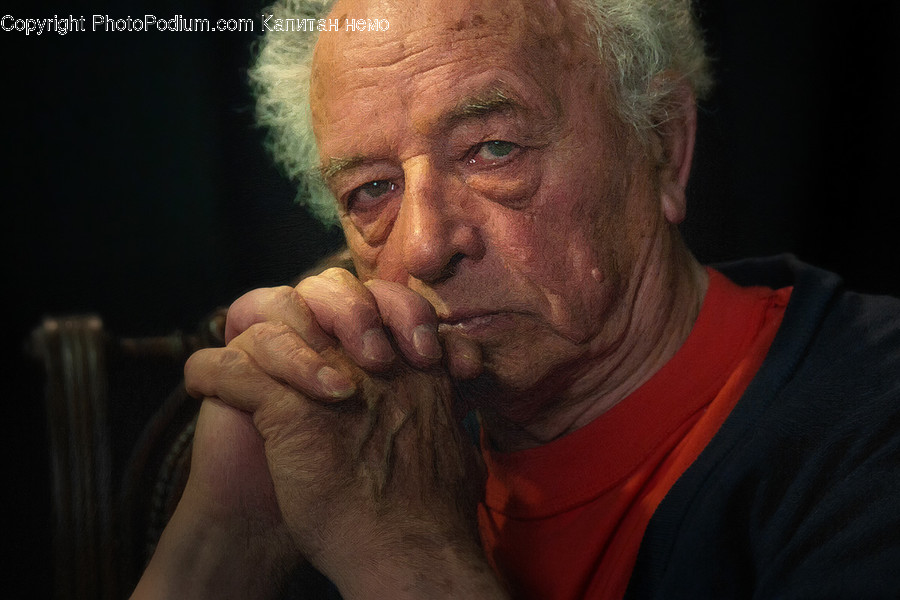 Human, Person, Finger, Face, Senior Citizen