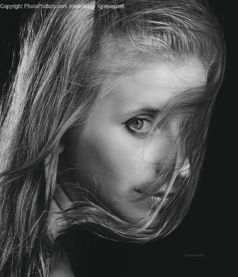Face, Human, Person, Female, Head