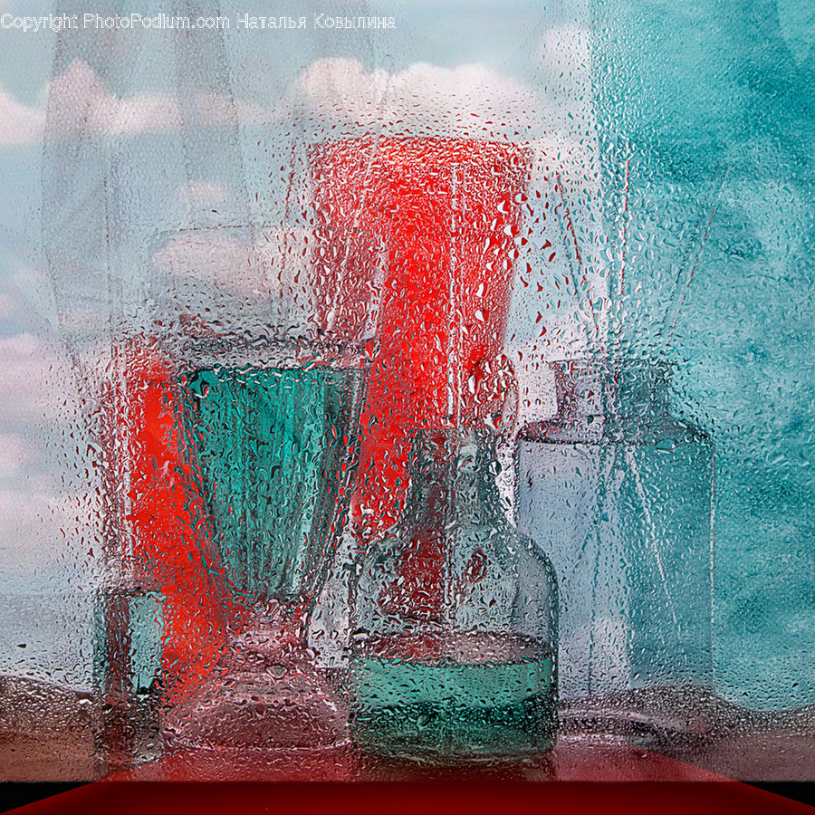 Modern Art, Art, Painting, Graphics, Paint Container