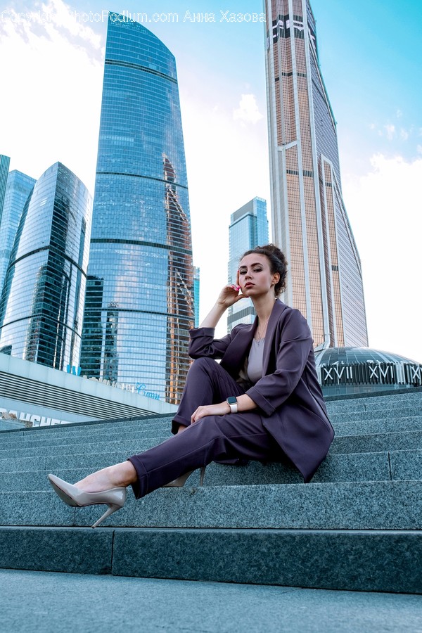 Apparel, Clothing, Building, Town, Urban