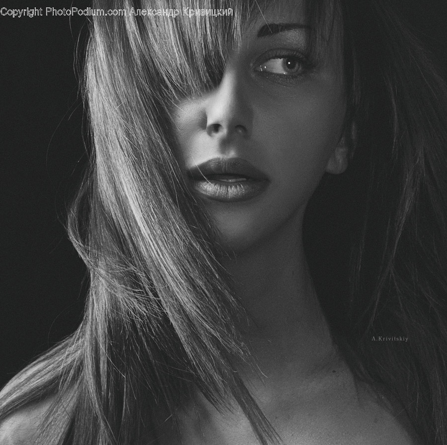 Face, Human, Person, Hair, Female