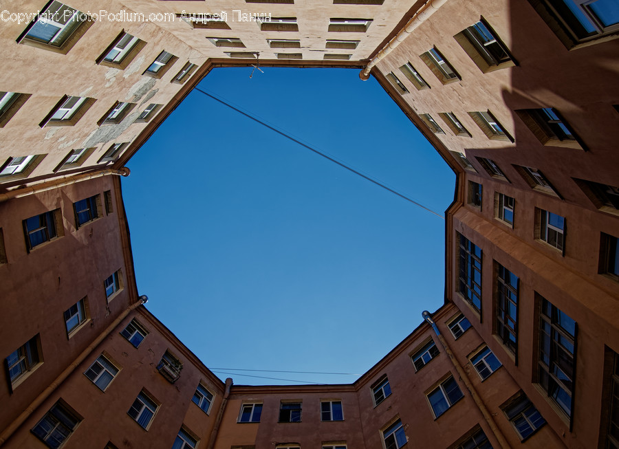 Building, Window, Architecture, Office Building, Housing